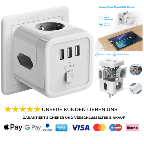 Usb steckdose fach in - usb, 6