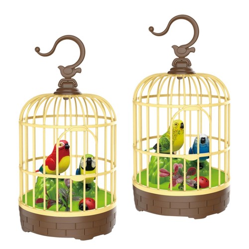 Singing chirping bird in - &,