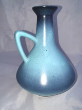 Krug Firma Gerz, Form 2025/20 Handle Vase Lava CLASSIC BLAU 60er