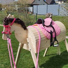 Holzpferd Voltigierpferd