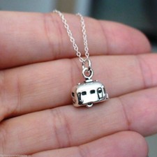 Small 3D Travel Trailer Charm