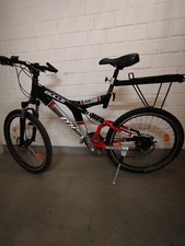 26 Zoll Mountainbike  Fahrrad Schwarz-Rot Marke BULLS mit Vollfederung