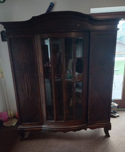 Schrank eiche funiert - eiche,
