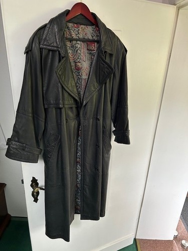Damen trenchcoat ledermantel - damen,