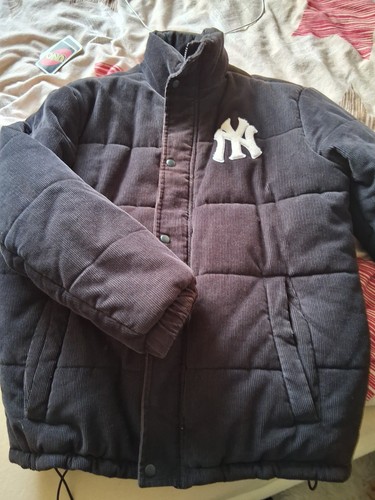 Cord puffer jacke - cord,