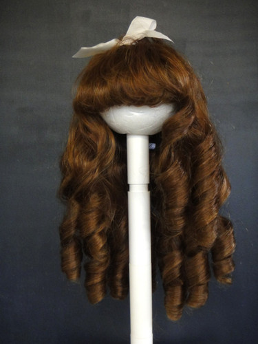 Puppe aus echtem - haar, größe