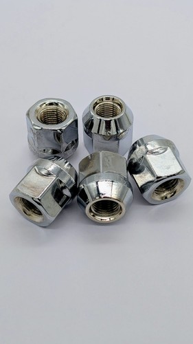 Radmuttern chrom m12x1 25 - 8, m12x1,25