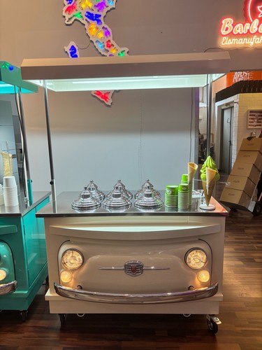 Fiat 500 eisvitrine pozzetti - eisvitrine,