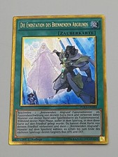 Yu-Gi-Oh! Einzelkarte Die Endstation des Brennenden Abgrunds bespielt