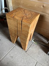 Beistelltisch Buchenstammholz massiv