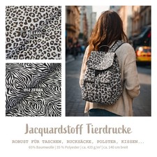 Jacquardstoff Meterware Leo