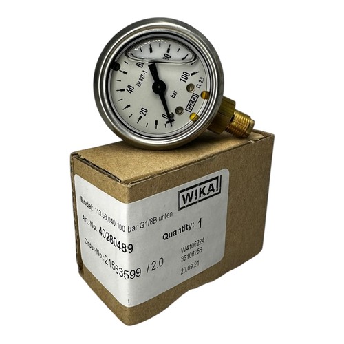 Wika manometer 113 - manometer, 100