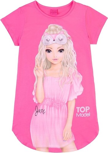 Top model kurzarm nachthemd - top,