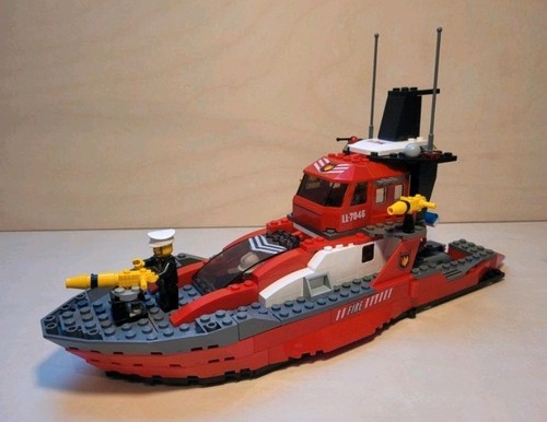 Lego 7046 feuerwehrschiff - 7046,