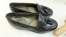 Alden Tassel Loafer schwarz Schuhe Herrenschuhe 90er JAhre neu besohlt Gr 43
