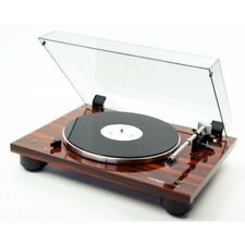Thorens TD-206 belt drive turntable (TP 90 arm, AT-95B cartridge) Macassar