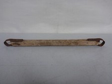 alte Strebe Holz Ersatzteil Teil von alter Handwagen Leiterwagen Bollerwagen