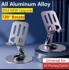 Handy Tablet-Halter aus Aluminiumlegierung ,voll faltba,Schwarz