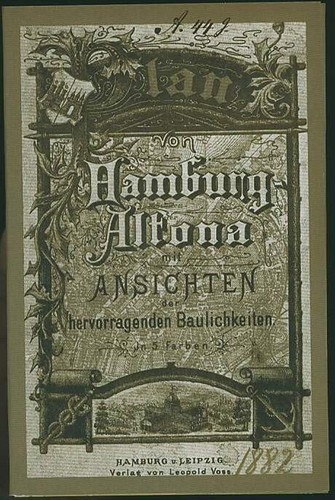 Plan von hamburg altona - plan,