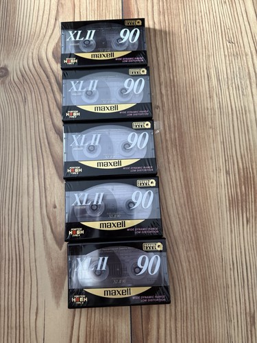 5st maxell 90 cassette - xl, ii