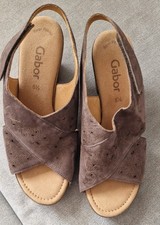Gabor Damen Sandalen Gr.38,5 (5,5) Neu Leder 