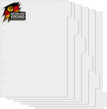 6 Stück Trennblätter A5