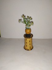 Blumensäule+Blumenvase-Garten-Cafe-Puppenhaus-Puppenstube