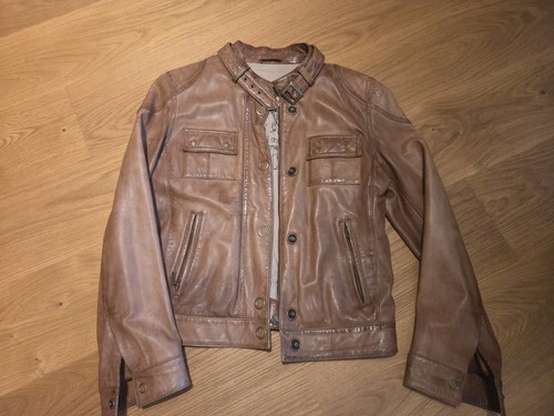 Lederjacke damen david moore - lederjacke,