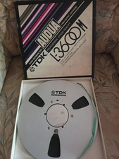 TDK Tonbandspule mit Band Alu