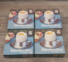 4x WMF Eierbecher Cromargan