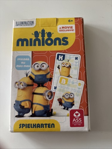 Minions spielkarten mau - minions, ab