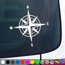 Wind Rose Sticker Compass
