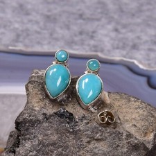 Amazonit Ohrring, 925er