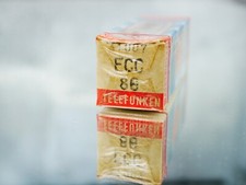 1x ECC86 6GM8 Telefunken NEW