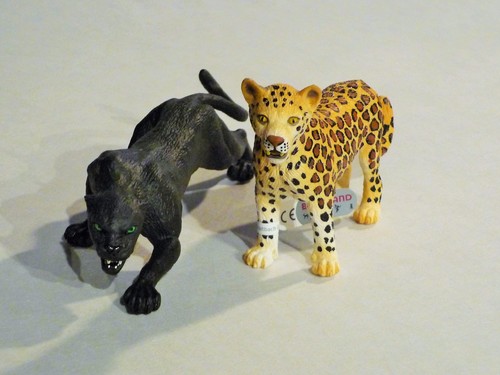 Bullyland 2er set panther - set,