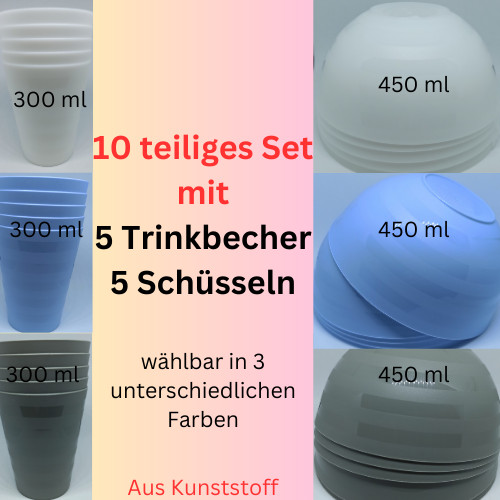 Geschirr set für personen - 5,