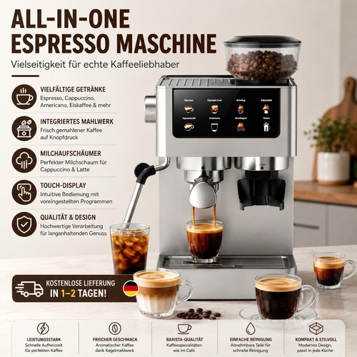 Espressomaschine siebträger - espressomaschine,