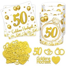 Goldene Hochzeit Dekoration