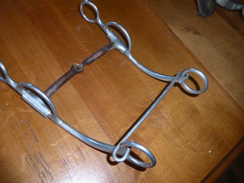 Westerngebiss snaffle bit with - westerngebiss,