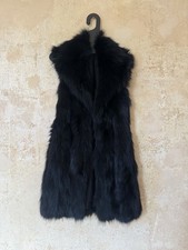 Waschbär Pelz Fell Weste