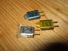 Set : Quarzpaar + 1 DS Multiplex MPX FM  Quarz Quarze 35 Mhz A- Band Kanal 63