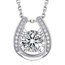 Halskette Damen Moissanit 1