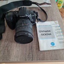 minolta dynax 500si mit Sigma Aspherical 28-200mm / 1:3.8-5.6 UC Objektiv