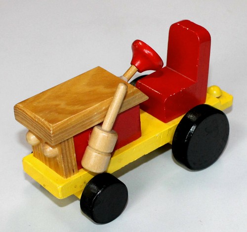Alter antiker holz - alter, trecker