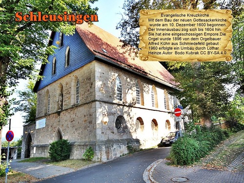Schleusingen evang kreuzkirche - schleusingen, evang.kreuzkirche