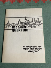 Kunstmappe 1100 Jahre Querfurt -  10 Grafiken von Hans- Otto Hahn