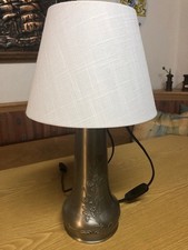 Stehlampe tischlampe aus zinn - tischlampe,