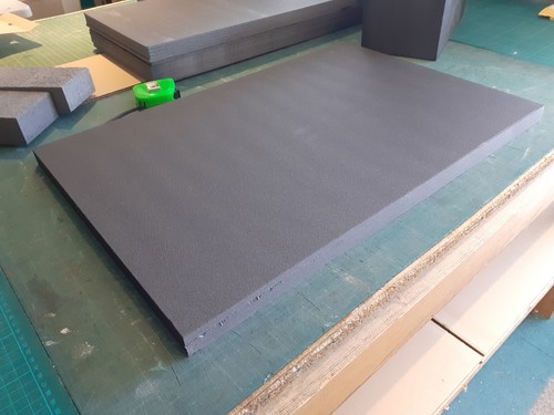 600x400x25mm tranchierschaum - ,