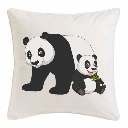 Kissenbezug 40x40cm pandabär - 40x40cm,