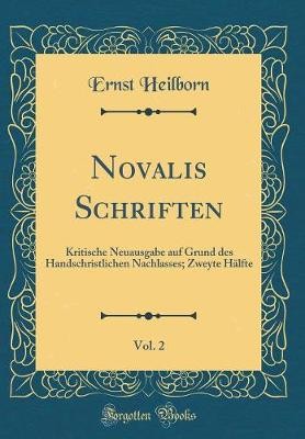 Novalis schriften vol 2 - novalis,
